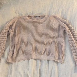Brandy Melville Pink Nude sweater